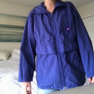 Retro Eddie Bauer Rain Jacket, Size Medium